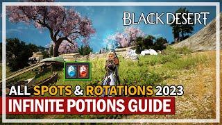 ALL Infinite Potion Pieces Spots Guide Updated 2023-2024  Black Desert