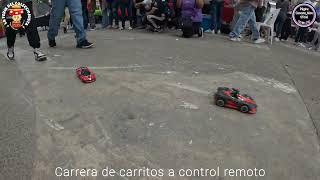 Carrera de Carritos a control remoto en PozaRica