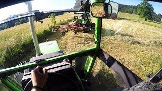 1 Schnitt 2019 Heu  uncut  Ladewagen  Eigenbaurotor  Deutz  GoPro