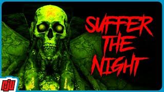 Game Over All Endings  SUFFER THE NIGHT Part 3  Indie Horror Game