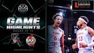 Telekom Baskets v BAXI Manresa  Round of 16 Week 5  Highlights - Basketball Champions League 2223