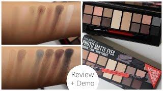 Smashbox Photo Matte Eyes Palette Review  Bailey B.