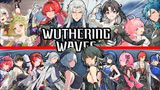 ALL CHARACTERS SHOWCASE  Wuthering Waves CBT2