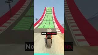 Which Superbike Can Jump LONGEST? Motorcycle vs JUMPING Ramp  #grandtheftauto #gtaonline #skyclouds