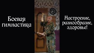 Боевая гимнастика.Палка две булавы керамбит. В Н Крючков