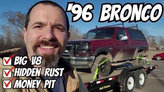 1996 Ford OBS Bronco Rebuild - Full of Rust and Memories