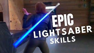 EPIC LIGHTSABER SKILLS - Real Life Jedi MUST WATCH