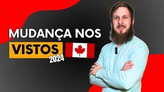 ATENÇÃO Mudanças nos vistos do Canada em 2024 Veja o que dificultou