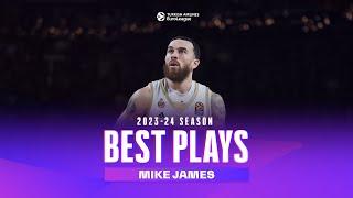 MVP UNBELIEVABLE Skills and DOMINANCE  Mike JAMES I EuroLeague HIGHLIGHTS 2023-24