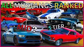 Ranking ALL Mustangs