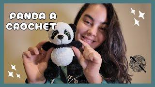 Oso panda a crochet  Acompañame a tejer una orden  Nataliasworld