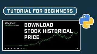 Download Multiple Stock Historical Data Concurrently with Asyncio In Python
