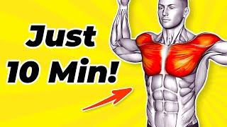  Demolish Man boobs  10 Minute Fat Melting Chest Workout