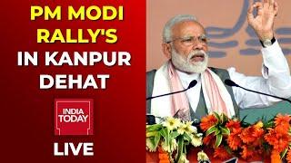 PM Modi Live PM Modi Holds Rally in Kanpur Dehat LIVE  U.P Election 2022  India Today
