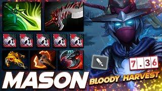 Mason Phantom Assassin Bloody Harvest 7.36 - Dota 2 Pro Gameplay Watch & Learn