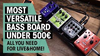 Budget Bass Pedalboard Build  Pedalboard Kitchen  Thomann