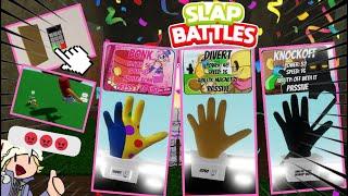 *PAIN* How To REALLY Get BONK  DIVERT KNOCKOFF  Gloves + CODE BREAKER Badge in SLAP BATTLES 