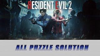 Resident Evil 2 2019 All Puzzles Solution