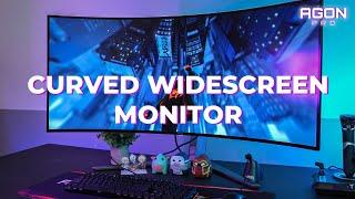 The Ultimate 800R Curved Gaming Monitor  AGON PRO AG456UCZD Review