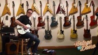 Daves Guitar Shop Vintage Demo 1955 Gretsch Silver Jet