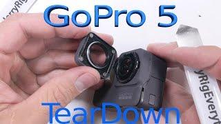 GoPro 5 Teardown - How to Repair a Hero 5 Screen Lens and Battery video