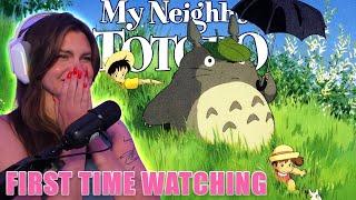 My Neighbor Totoro Movie Reaction Studio Ghibli  First Time Watching