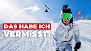 Riskantes Spiel? 1. MAL Skifahren NACH Knochenbruch