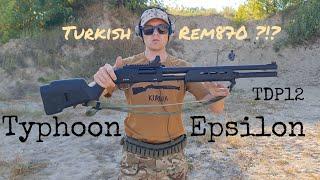 Помпа Typhoon Epsilon обзор и стрельба. Typhoon Epsilon pump review and shooting.