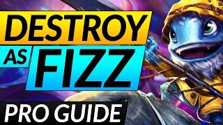 The ULTIMATE FIZZ Guide - SECRET Tricks Combos and Builds YOU NEED - LoL Challenger Mid Tips