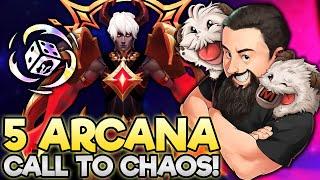 5 Arcana - This Call to Chaos Combo is Still Good  TFT Magic & Mayhem  Teamfight Tactics