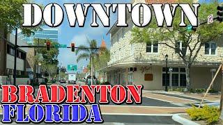 Bradenton - Florida - 4K Downtown Drive