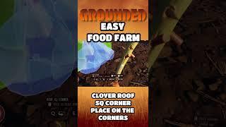 GROUNDED  How to build INFINITY FOOD FARM