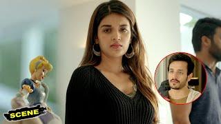 Akhil Akkineni Cries For Nidhhi Agerwal  MaanidanMr. Majnu Tamil Movie Scenes