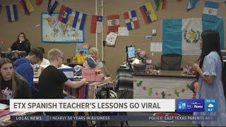 East Texas Spanish teacher goes TikTok viral for her unique way of teaching