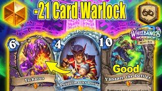 Burning & Eating Decks Tickatus Control Warlock 5.0 At Whizbangs Workshop Mini-Set  Hearthstone