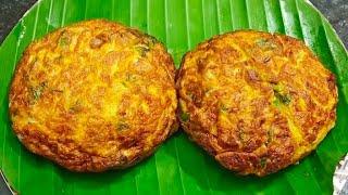 கரண்டி ஆம்லெட்  Karandi omelette recipe in tamil  Omelette recipe  Egg omelette