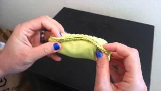 HOW TO FOLD  ROLL UNDERWEAR QUICK AN EASY