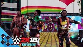 WWE 2K18 Exclusive - The New Day bring the Power of Positivity to the ring