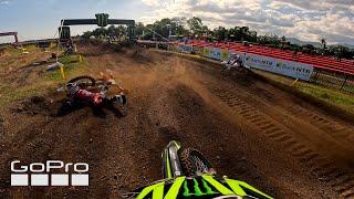 GoPro Mikkel Haarup 2024 FIM MX2 Moto 2 from Round 12 Lombok Indonesia