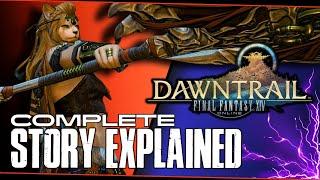 Final Fantasy 14 Dawntrail COMPLETE Story Explained Full Recap