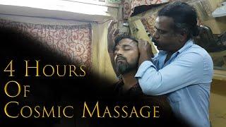 Tribute to The Worlds Greatest & Only Cosmic Barber & ASMR Artist  4 hrs. of Video  India Massage