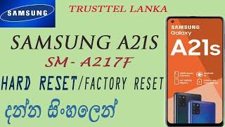 Samsung A21s Hardresetfactory Reset