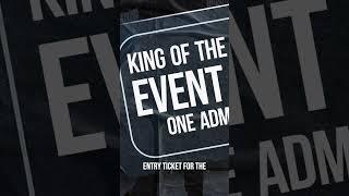 HAVE YOU ALWAYS DREAMT OF ATTENDING KING OF THE STREETS? FEW TICKETS AVAILABLE  AT THE KICKSTARTER