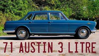 1971 Austin 3 litre Goes for a Drive