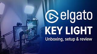 Elgato Key Light - Unboxing Setup and Review