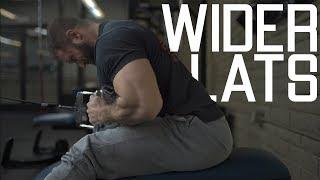 How To Get Wider Lats  Back Width Workout