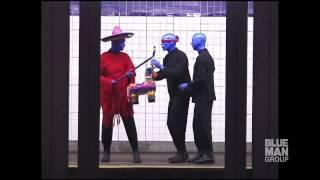 Blue Man Group Ride NYC Subway  FIESTA Party