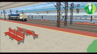 Waiting for a Train - Indian Train Models Addons for Auran Trainz Simulator