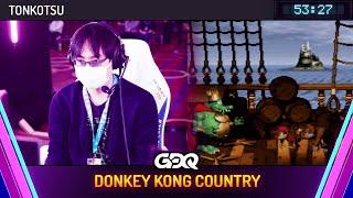 Donkey Kong Country by Tonkotsu in 5327 - Awesome Games Done Quick 2024