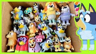 GIANT BLUEY Box of Toys  Bluey Unboxing   Juguetes de Bluey